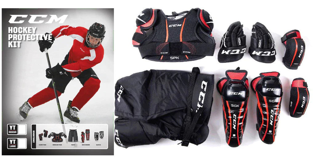 CCM Youth Ice Hockey Starter Kit mySKATE