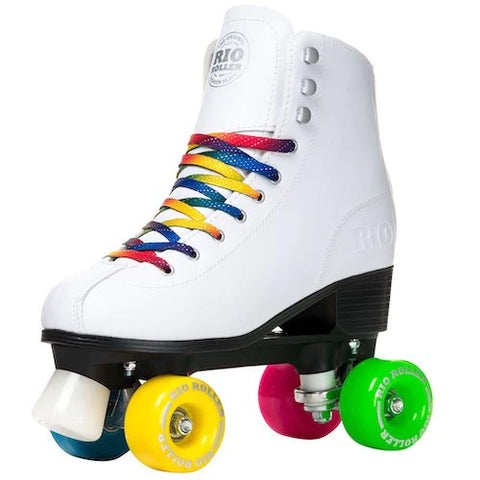 Rio Roller Figure Roller Skates White Jnr 4