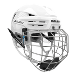 Bauer Re akt 90 ice hockey helmet combo white