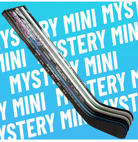 Bauer branded mystery mini sticks in sealed bags