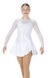 Jerrys_539_Sequins_Satin_Dress_silver_snow for ice figure skating