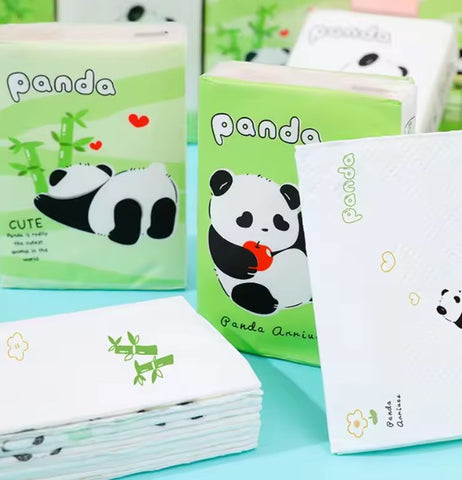 Travel Pocket Sized Tissues in Assorted Panda Designs