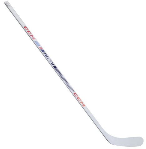 CCM HS Ultimate Wood Stick White No Grip