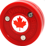 Green Biscuit Pucks - Flag
