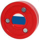 Green Biscuit Pucks - Flag
