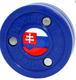 Green Biscuit Pucks - Flag