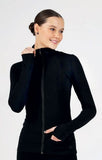 Mondor Supplex® Jacket with Back Design 24886 FOR FIGURE SKATERS