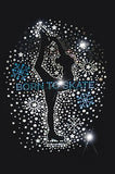 Mondor Polartec® Jacket with Zipper and Back Design 24496 FOR FIGURE SKATERS