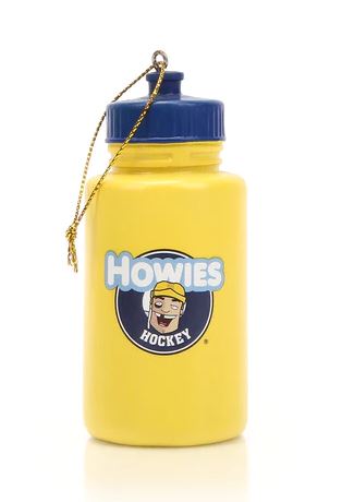 Howies Hockey Water Bottle Christmas Ornament
