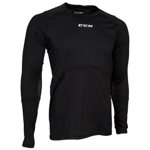 CCM Long Sleeve Compression Top wih Grip