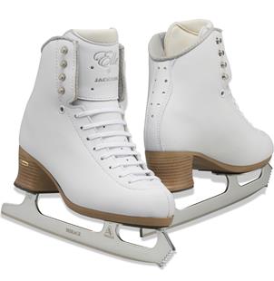 FS2130 Jackson Elle white figure ice skates
