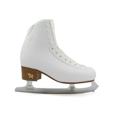 Risport Electra Ice Figure Skate with MK Flight Blade white ice skates